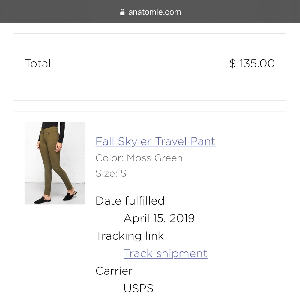 Anatomie Skyler Travel Pant